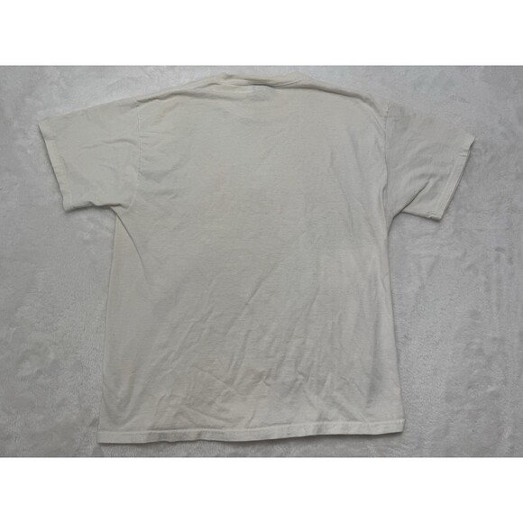 Vintage UFC Shirt Men L White Black Tee MMA Y2K All Over AOP Wings Cage VTG - Picture 5 of 5